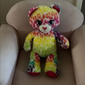 Build-A-Bear Rainbow Tie-Dye Plush